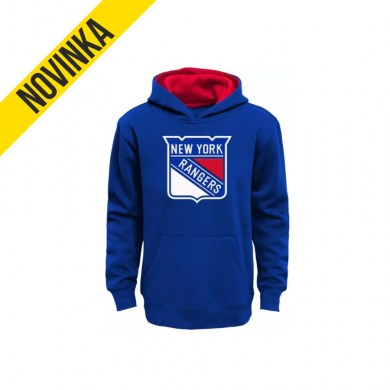 NHL, mikina, PRIME, PULLOVER, FLLECE, NEW, YORK, RANGERS, JR, detská